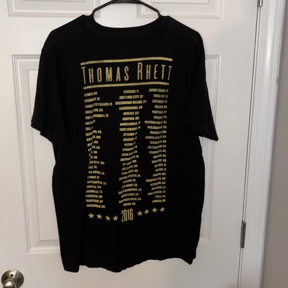 Men’s Thomas Rhett Concert T-Shirt 2016 Size L - Picture 4 of 4